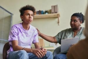 a teen participates in oppositional defiant disorder treatment